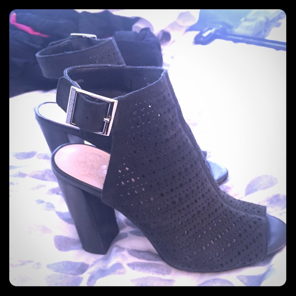 Vince Camuto Peep Toe Bootie